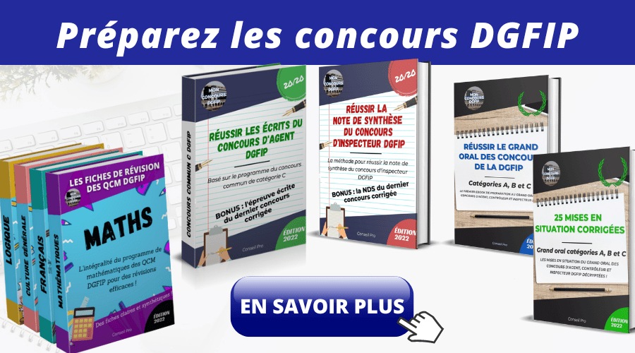 Concours DGFIP 2022-2023 - Mon Concours DGFIP