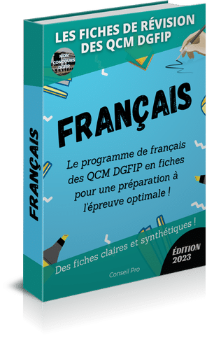 fiches de révision QCM DGFIP français 2023